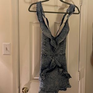 Idem Ditto Romper. Acid Blue. Size small. New with tags.